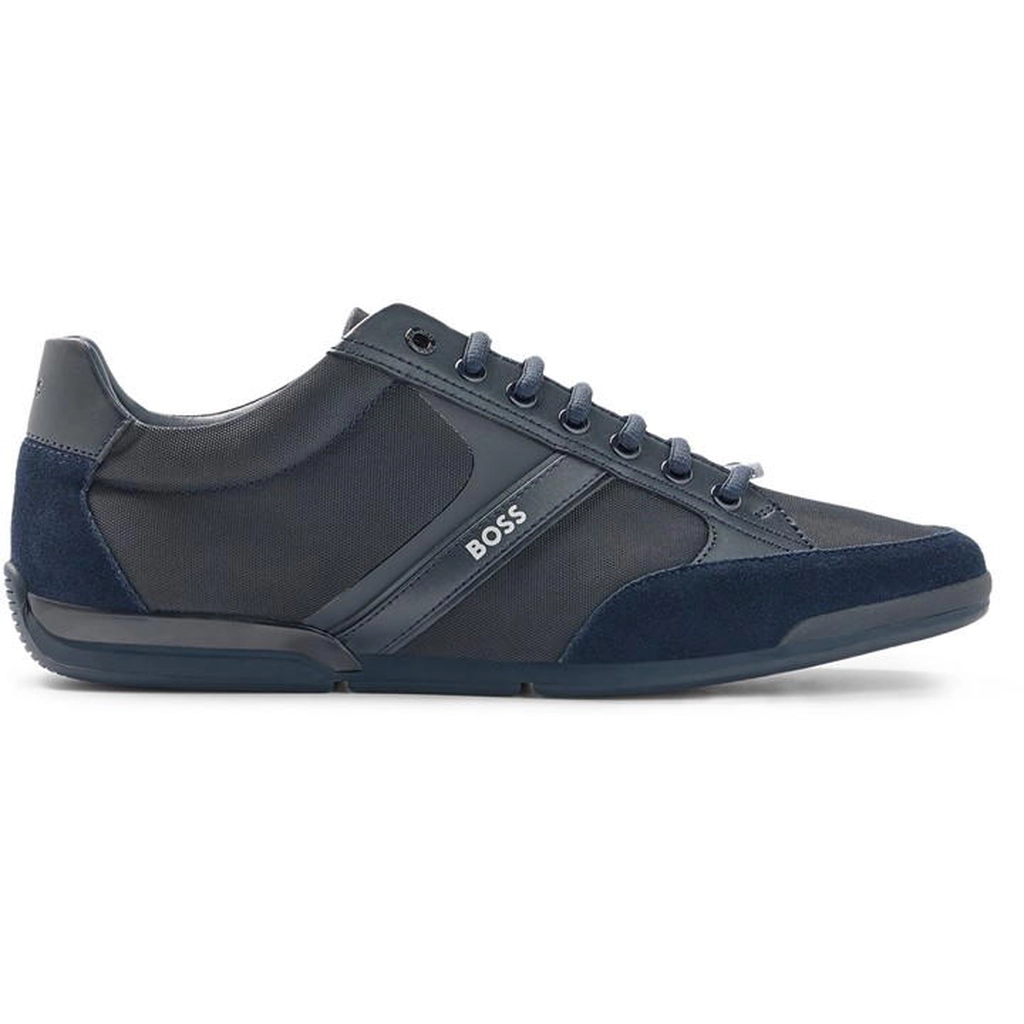 Hugo Boss Men's Saturn Low-Top Trainers - Blue